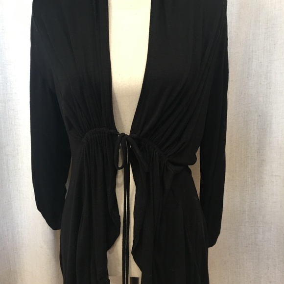 Pleione Jackets & Blazers - Pleione Cardigan black knit tie  L